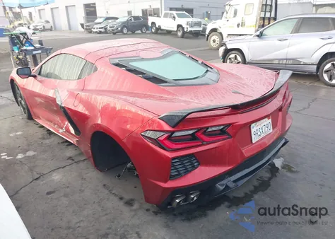 2021 Chevrolet Corvette Stingray Rwd 1Lt z USA, uszkodzony, nr VIN 1G1YA2D40M5123680